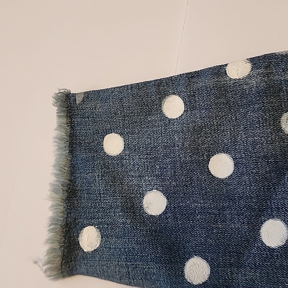 7 For All Mankind Women's Polka Dot Jeans Size 29 - Factory Original Print - Picture 6 of 12